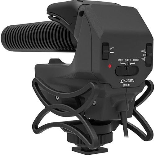 Azden-SMX-15-Powered-Shotgun-Video-Microphone